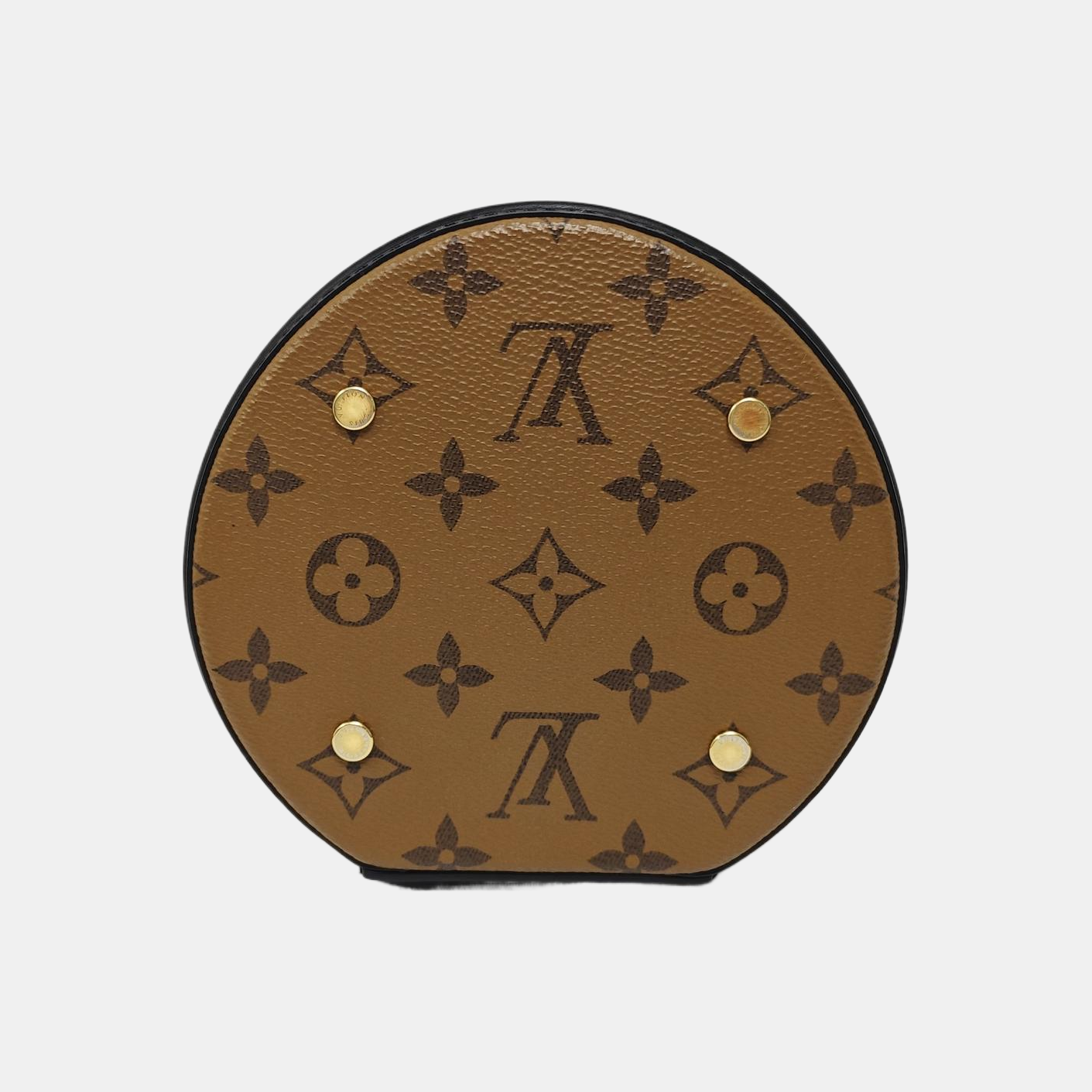 CANNES PM Monogram Coated Canvas Brown