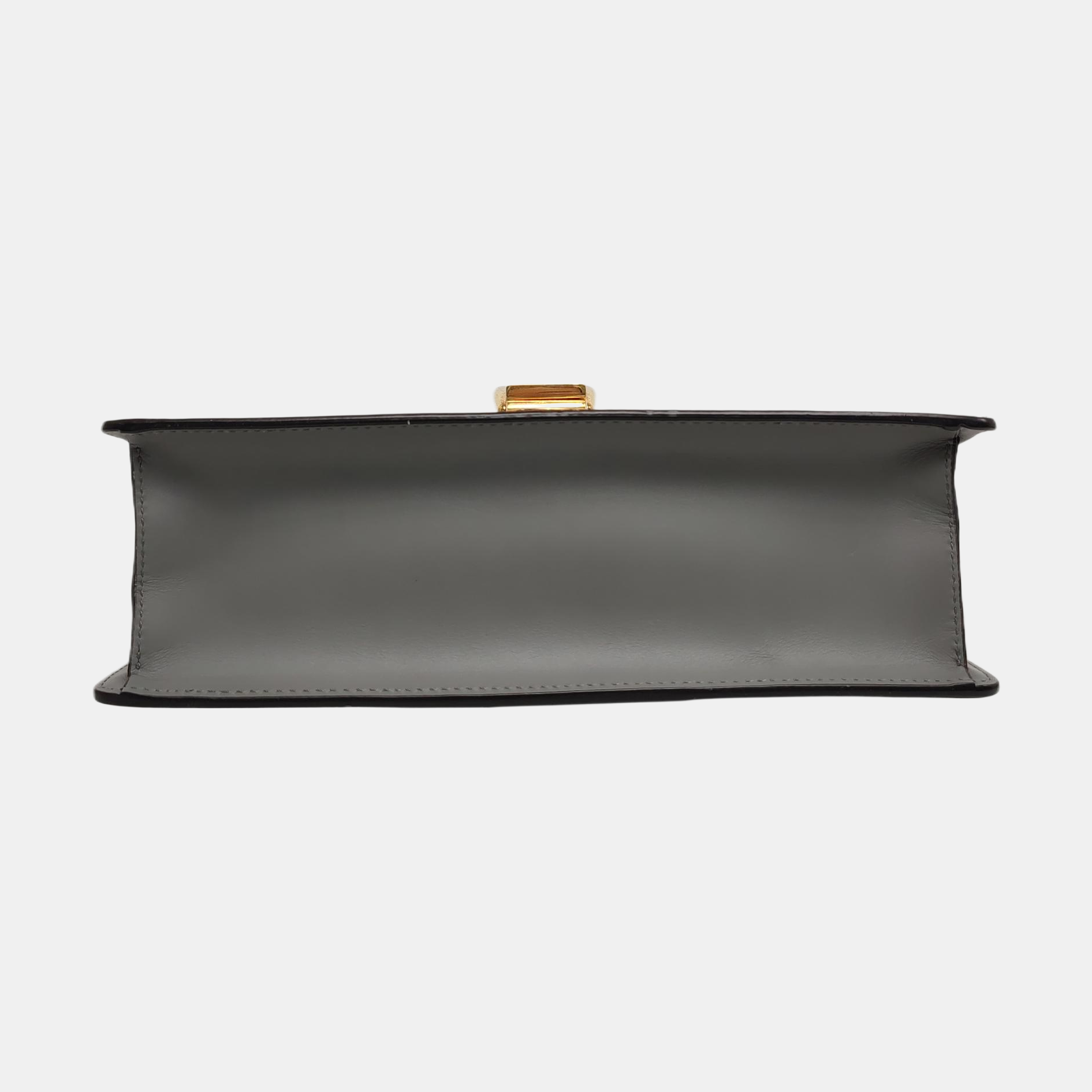 Authenticated pre-owned  Sylvie Small Calfskin Grey - Shoulder Bag at Looply