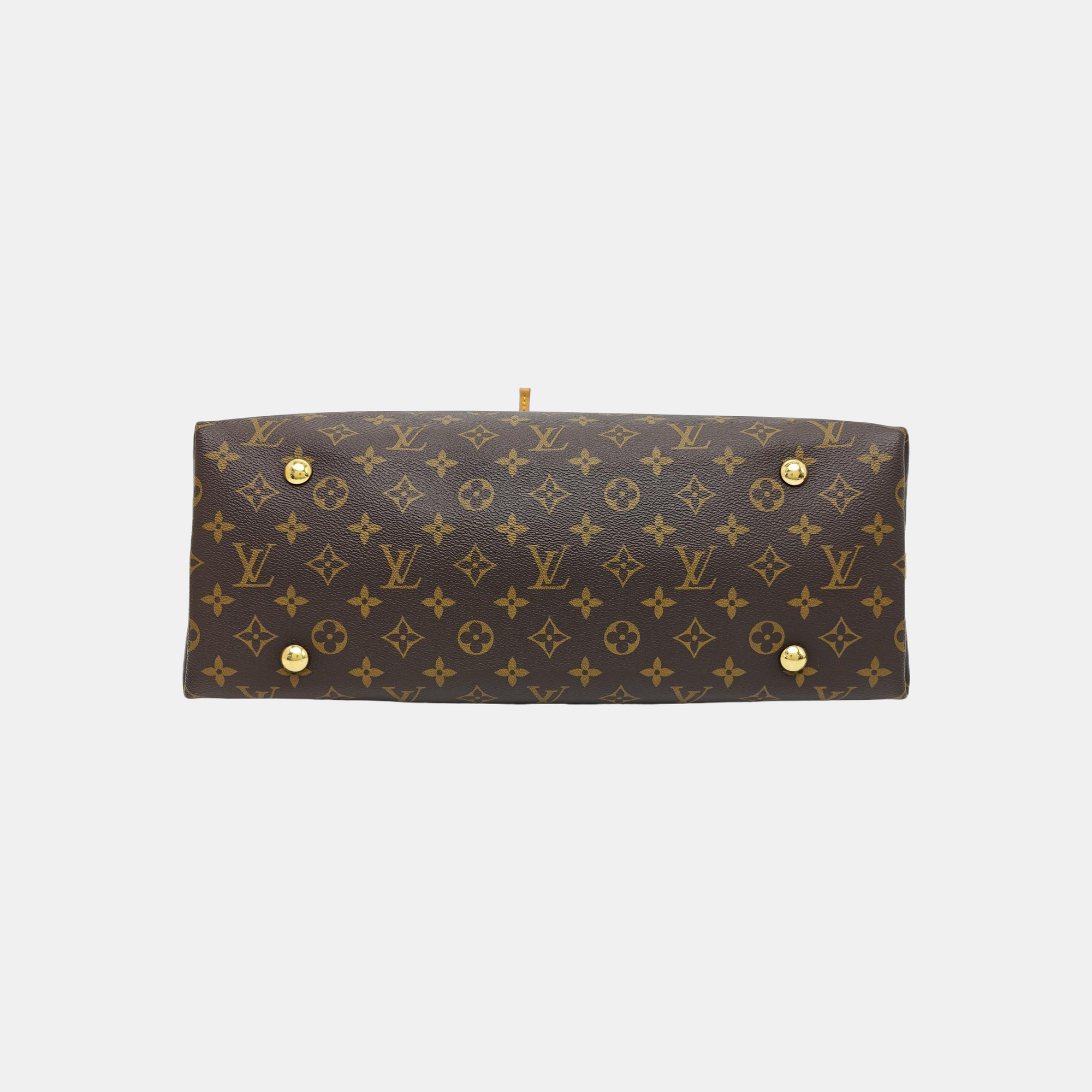 CARRYALL MM Monogram Coated Canvas Brown