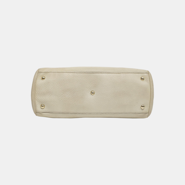Bamboo 1947 Calfskin White
