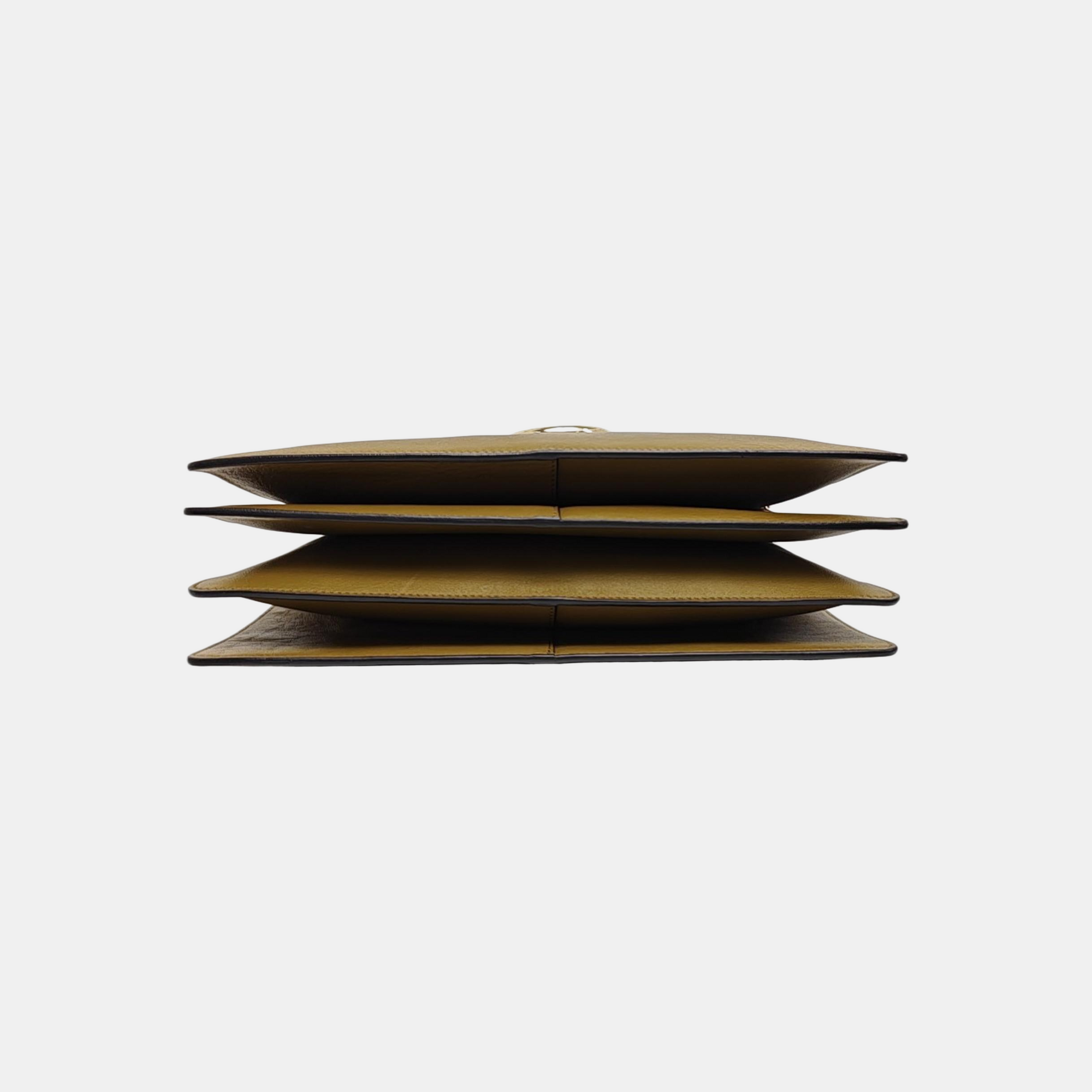 Faye Medium Calfskin Green