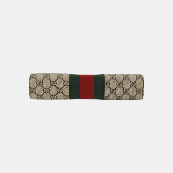 GG Supreme Monogram Coated Canvas Black