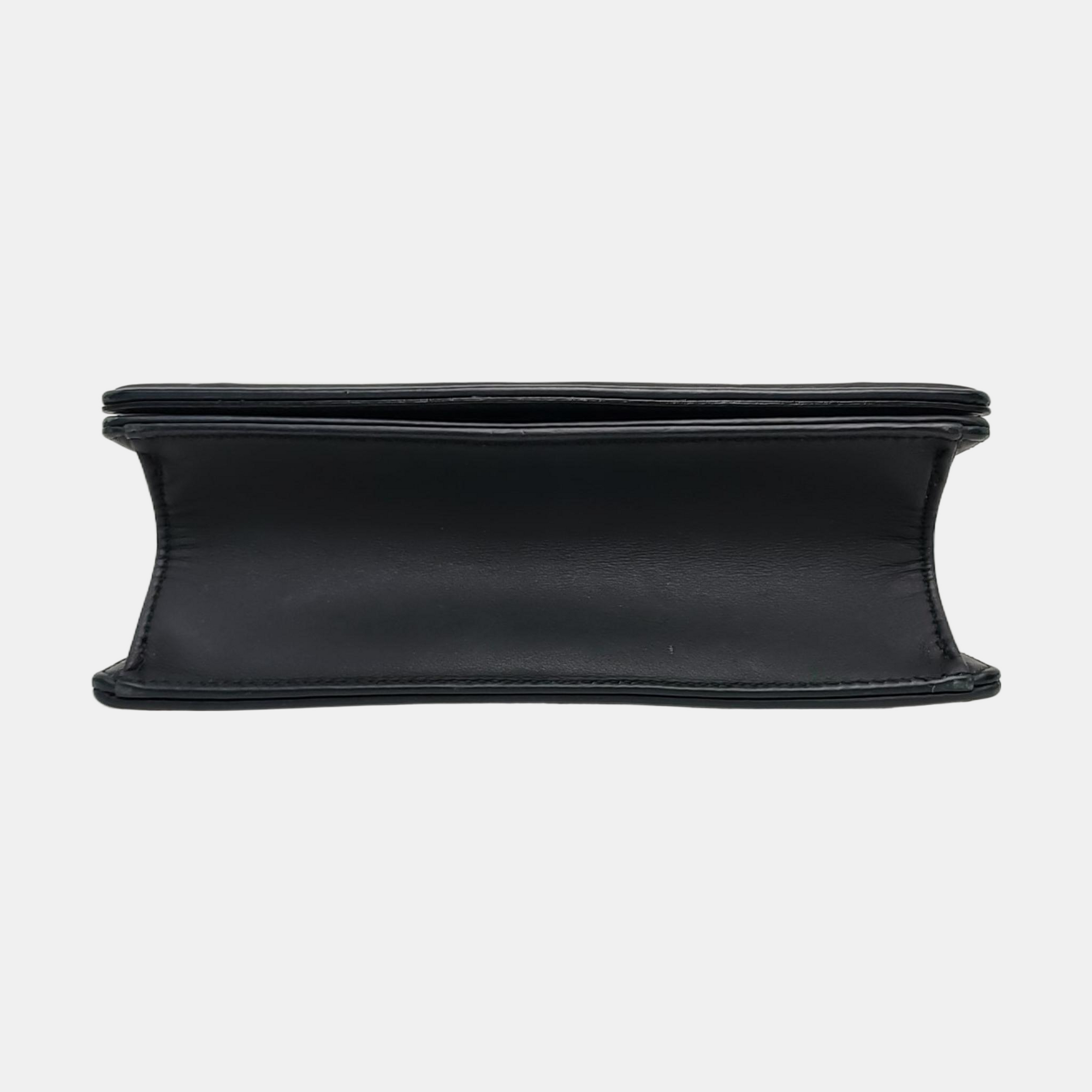 Diorama Small Calfskin Black