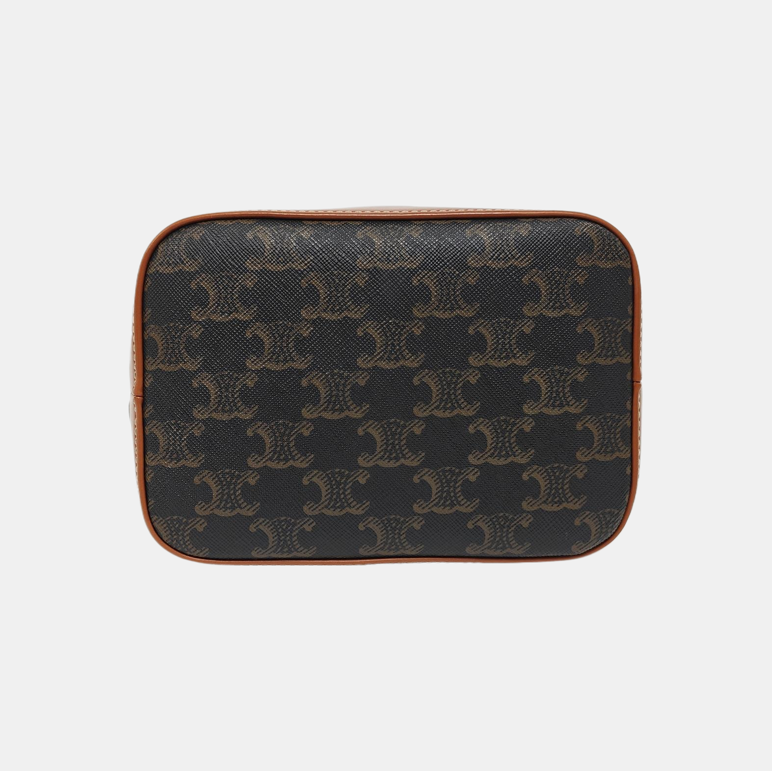 TRIOMPHE CANVAS Small Coated Canvas Brown