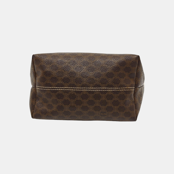 MACADAM COSMETIC BAGS Coated Canvas Brown