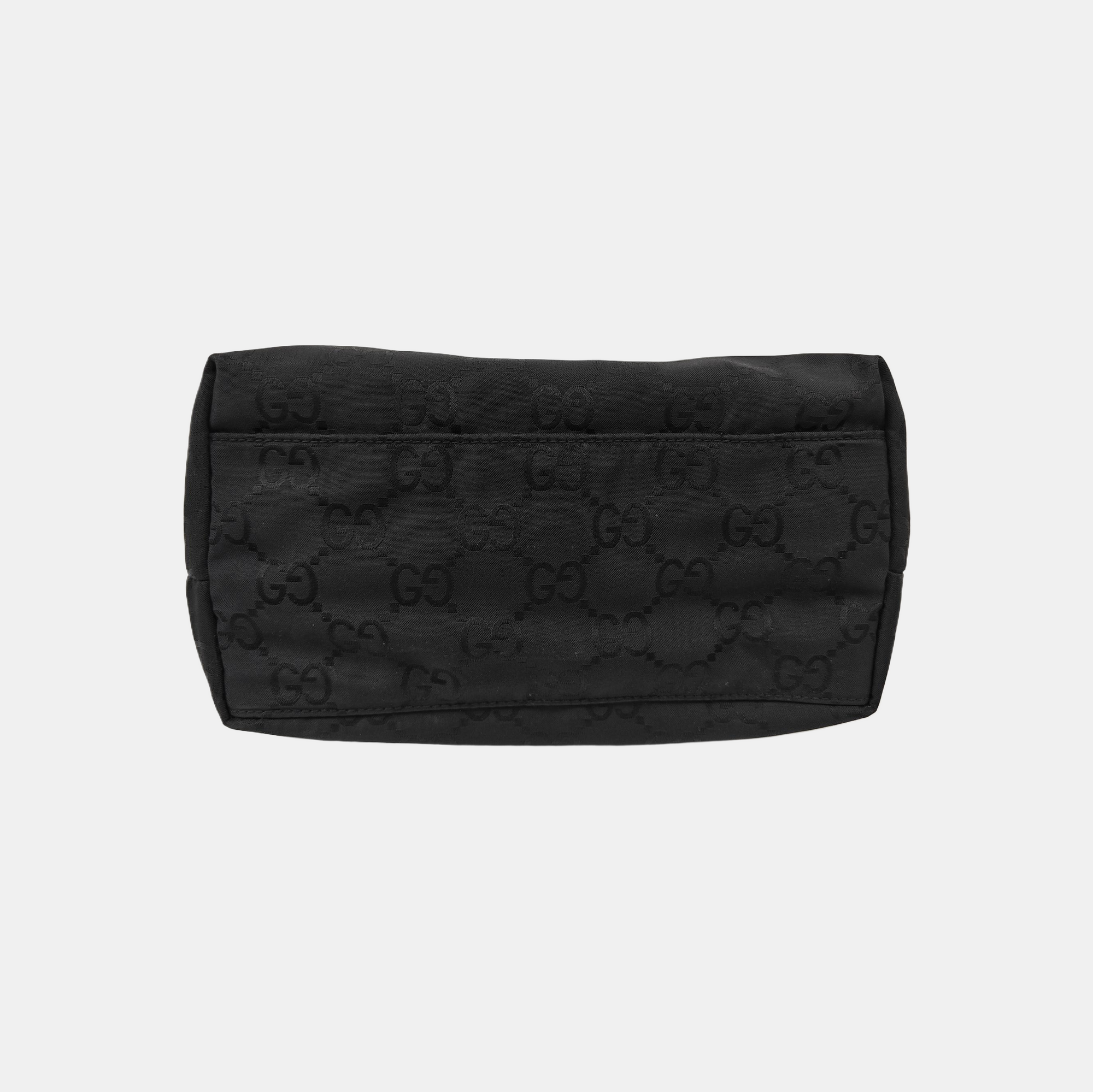 Monogram Canvas Shoulder Bag Black