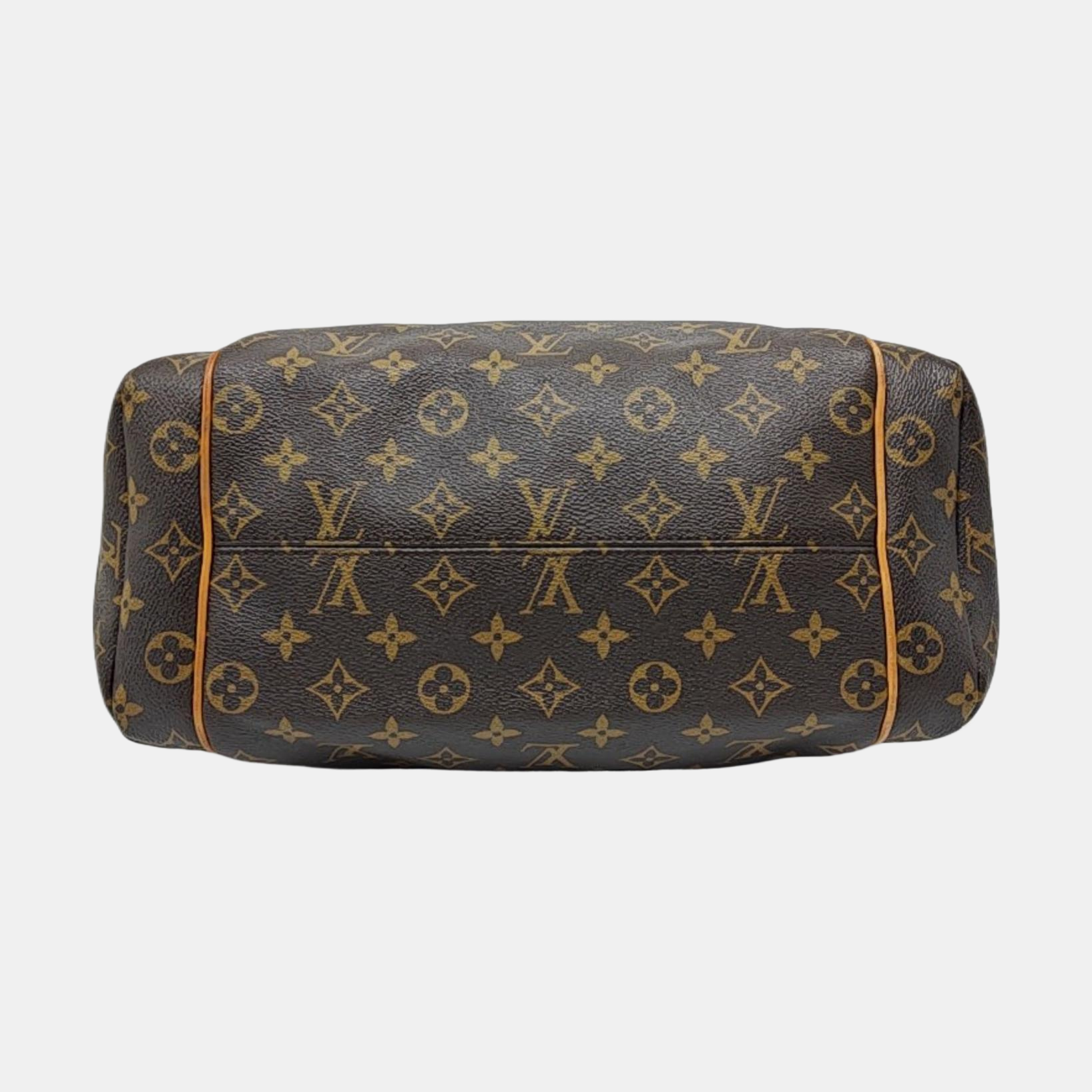 TOTALLY MM Monogram Coated Canvas Brown