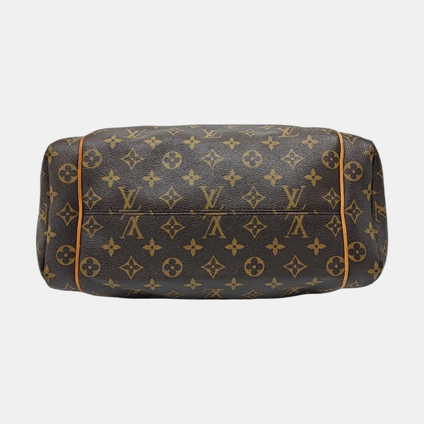 TOTALLY MM Monogram Coated Canvas Brown