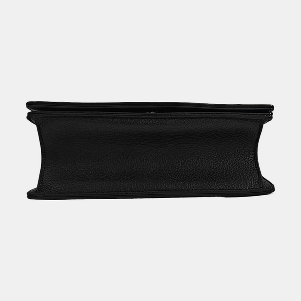 Diorama Small Cannage Calfskin Black