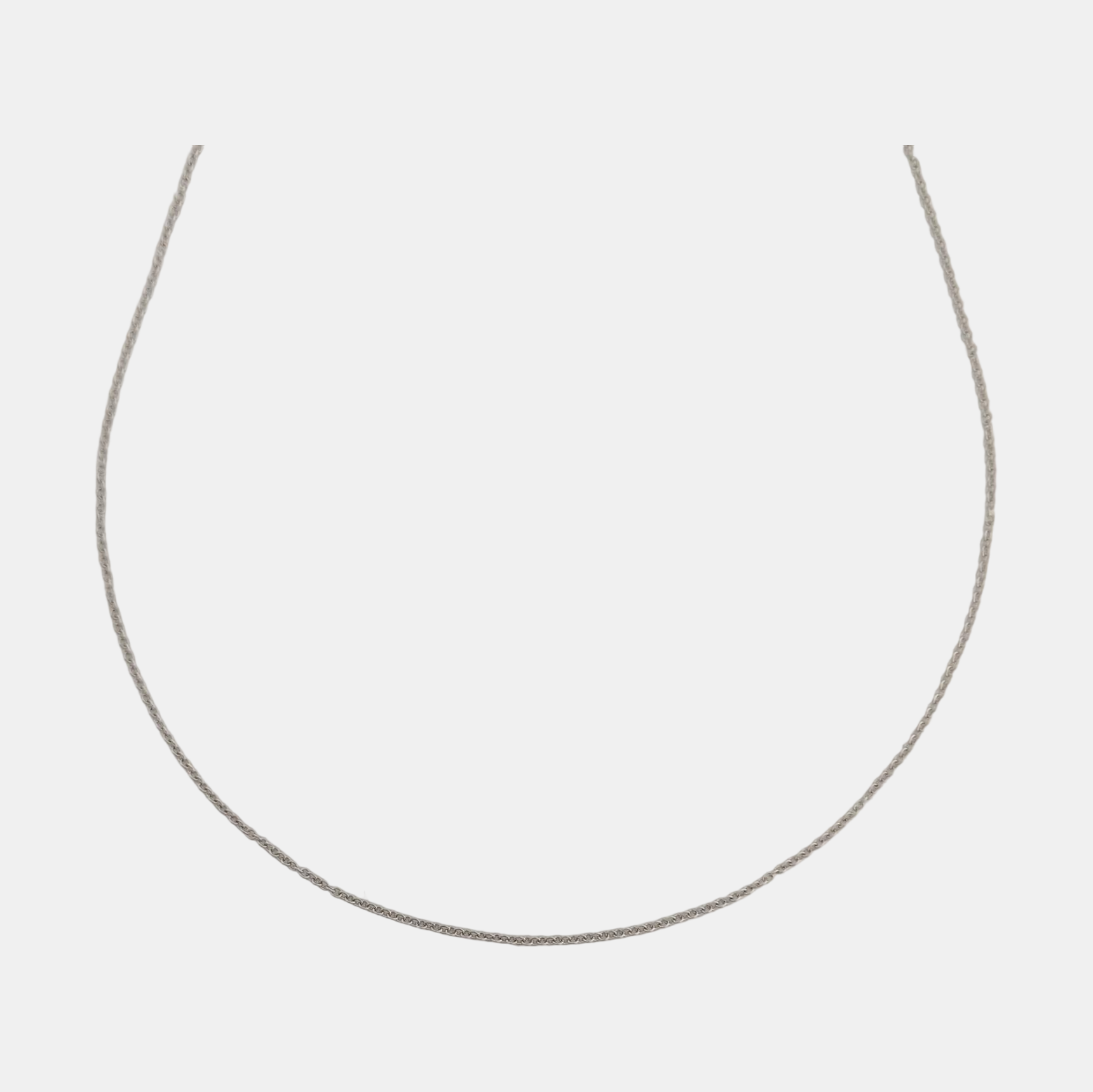 18k White Gold Silver Jewelry Set