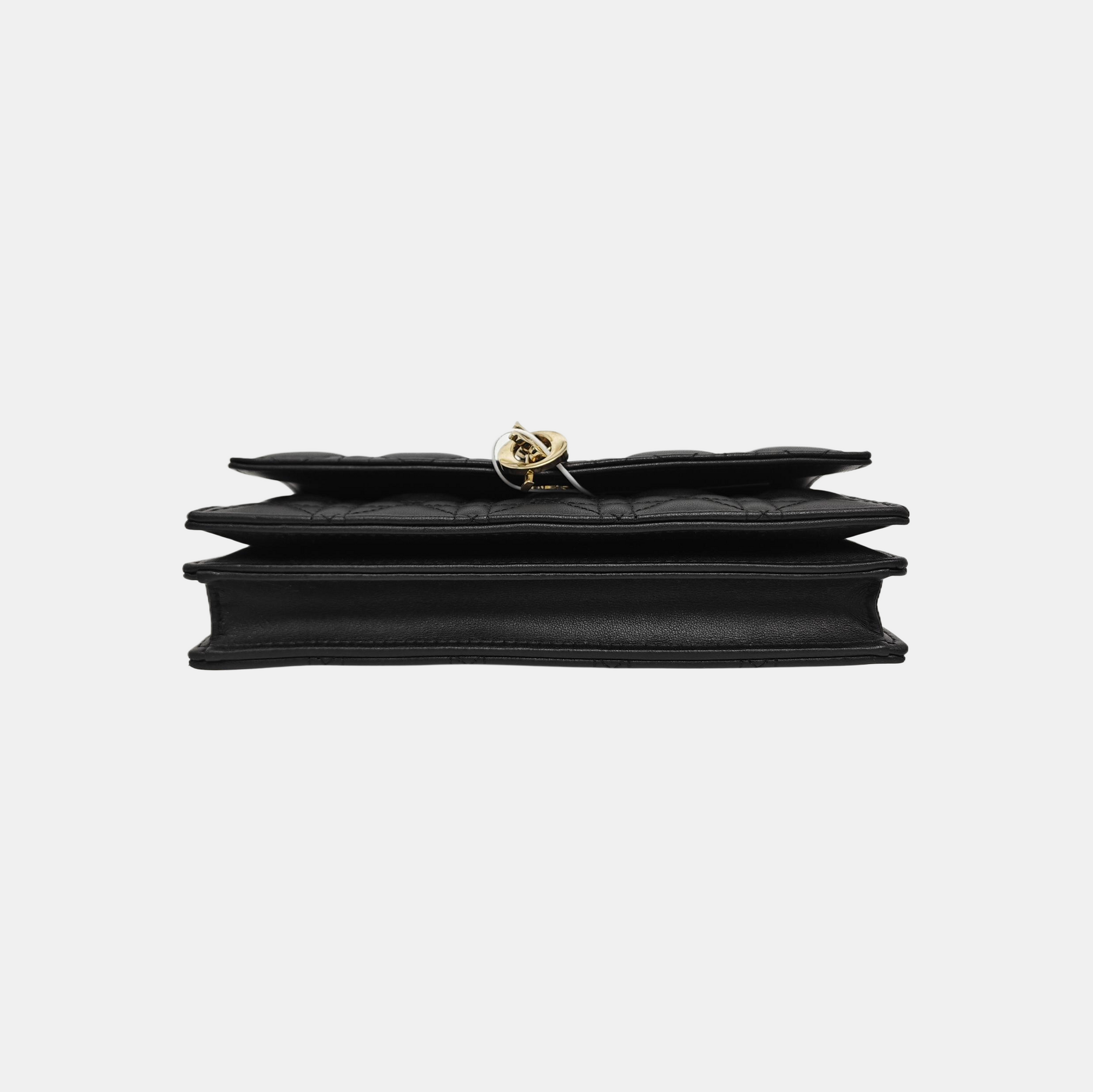 Authenticated pre-owned  My Dior Mini Quilted Lambskin Black - Shoulder Bag at Looply