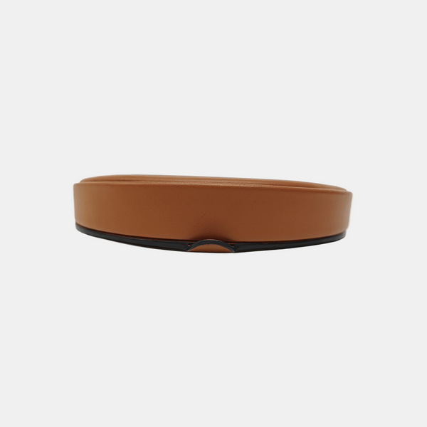 Heel Small Calfskin Brown
