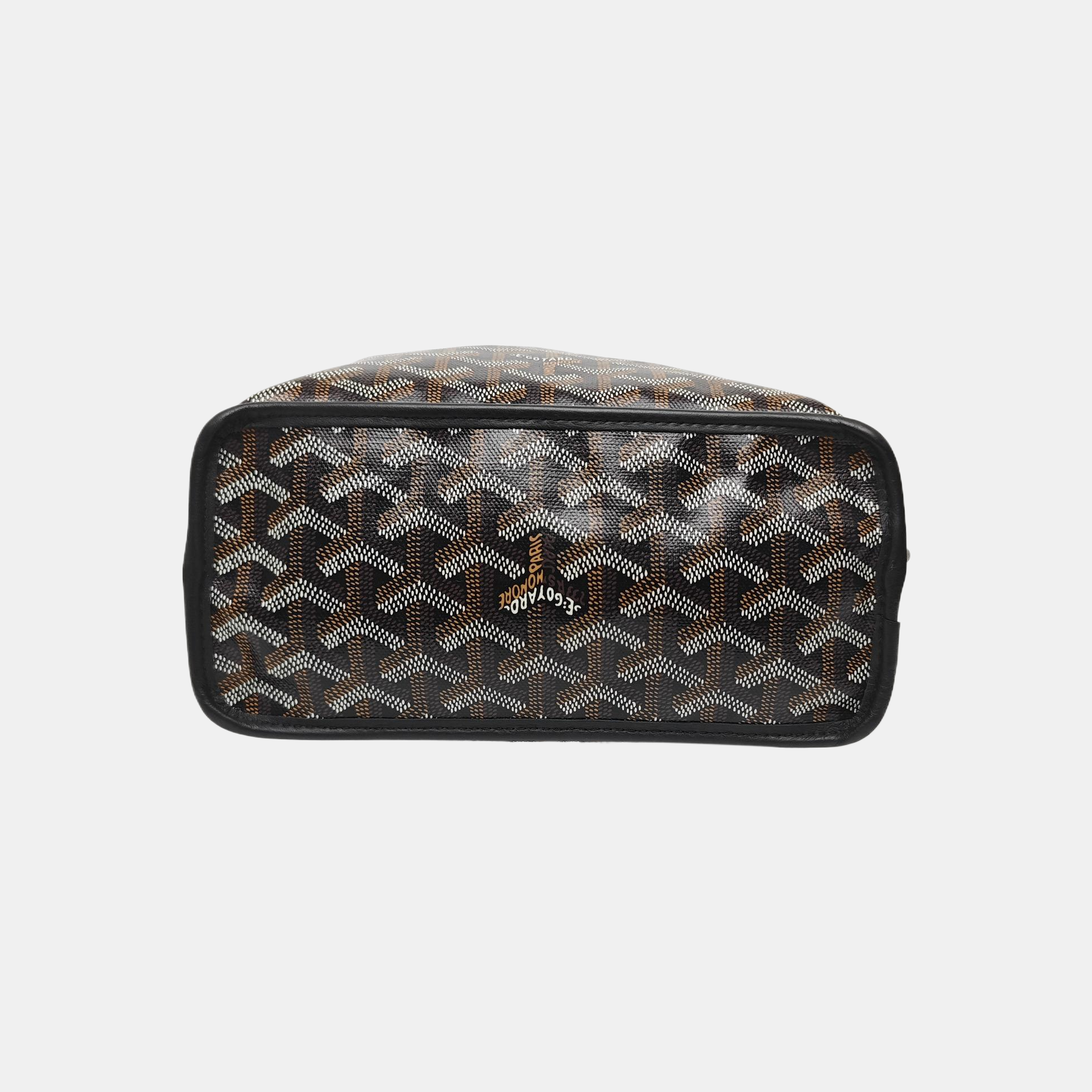 Anjou Mini Coated Canvas Black