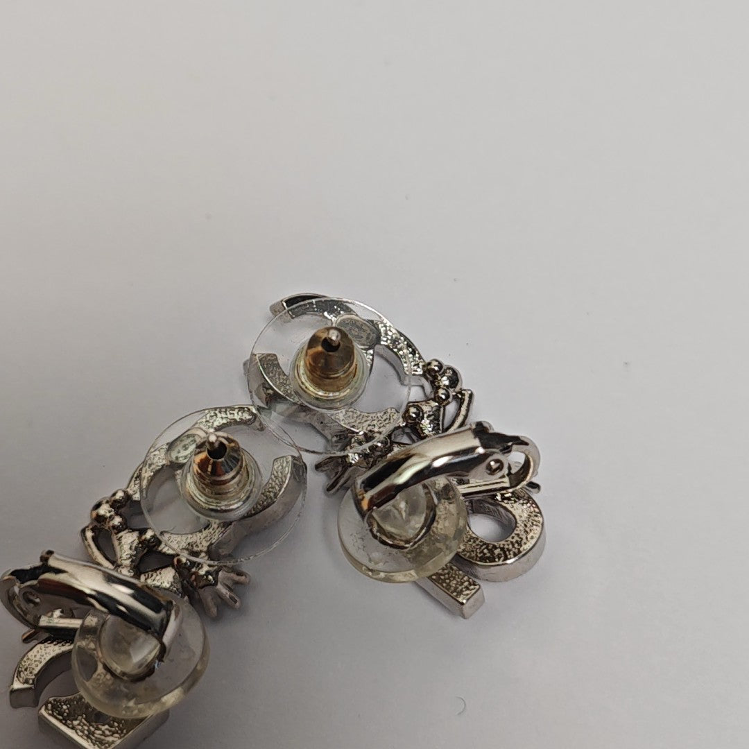 Metal Silver Stud Earrings