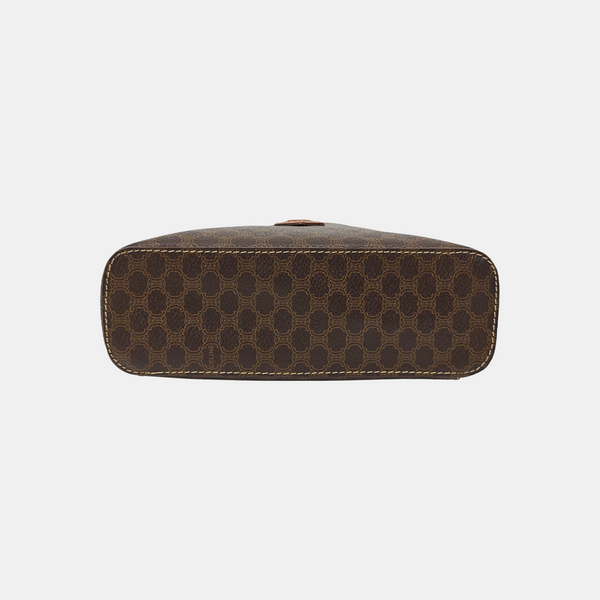 MACADAM TOP HANDLE COSMETIC BAGS Coated Canvas Brown