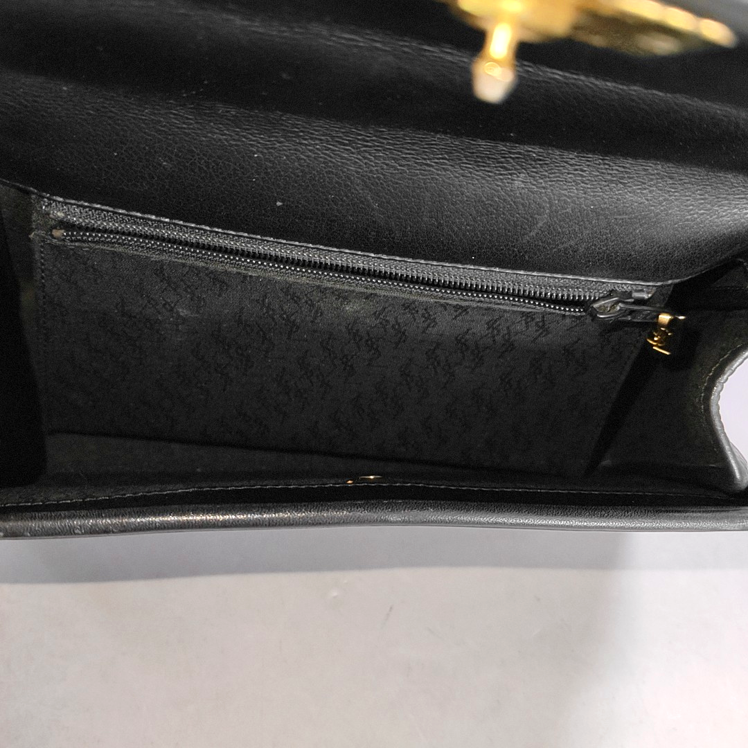 Quilted Leather Black