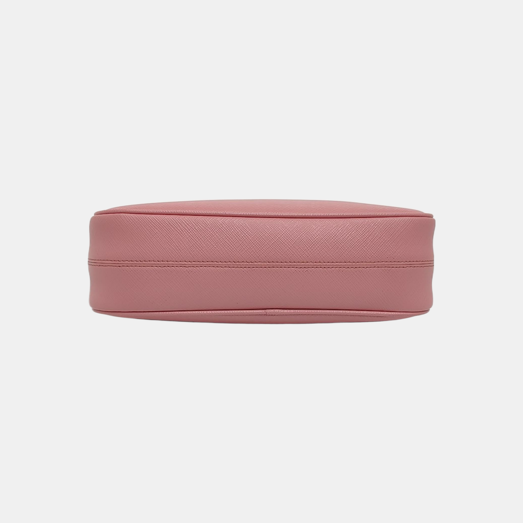 Re-Edition2000 Mini Saffiano Calfskin Pink