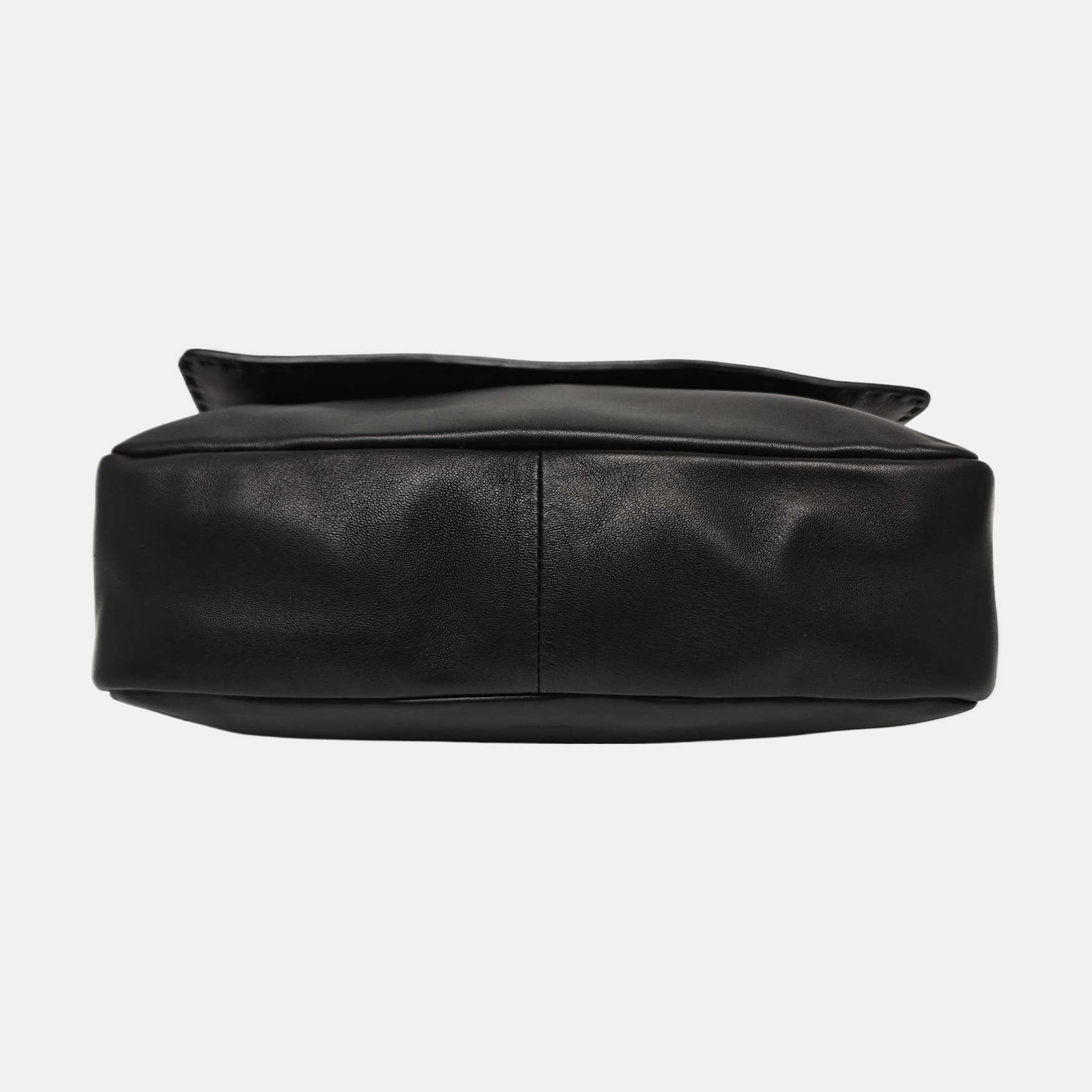 Calfskin Shoulder Bag Black