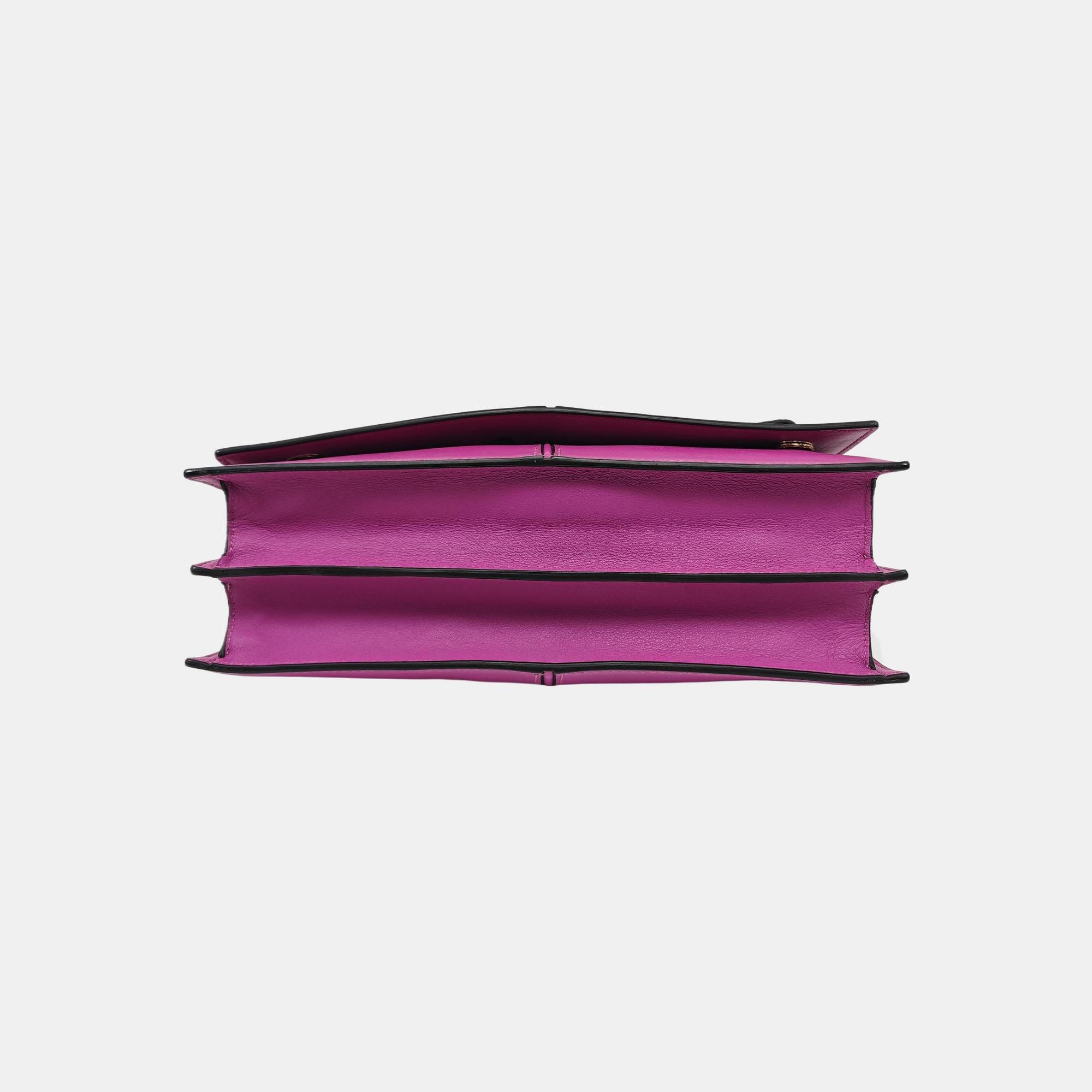 Calfskin Shoulder Bag Pink