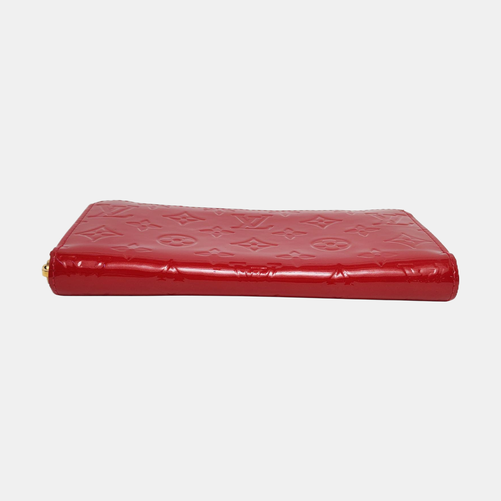 ZIPPY Patent Leather Red Wallet