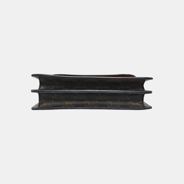TRIOMPHE CANVAS Small Coated Canvas Brown