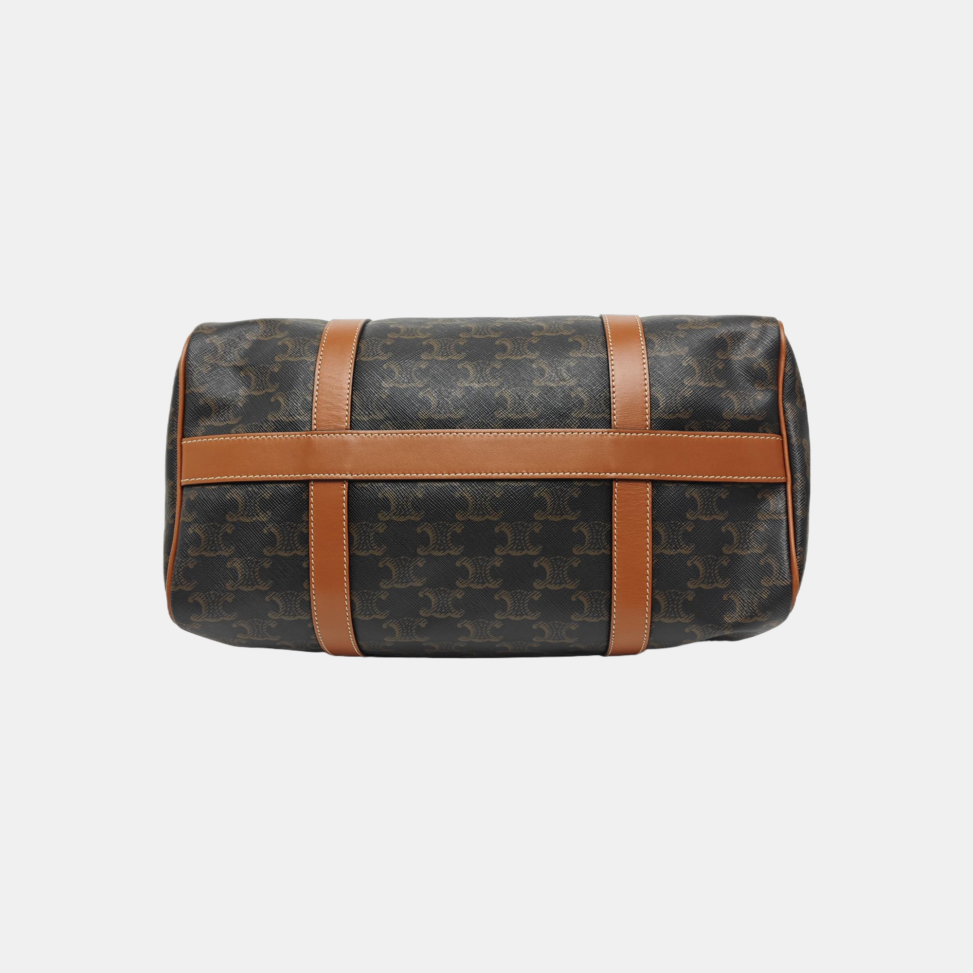 TRIOMPHE CANVAS Medium Coated Canvas Brown