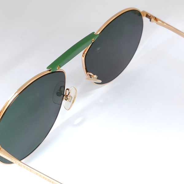 Green Synthetic Sunglasses