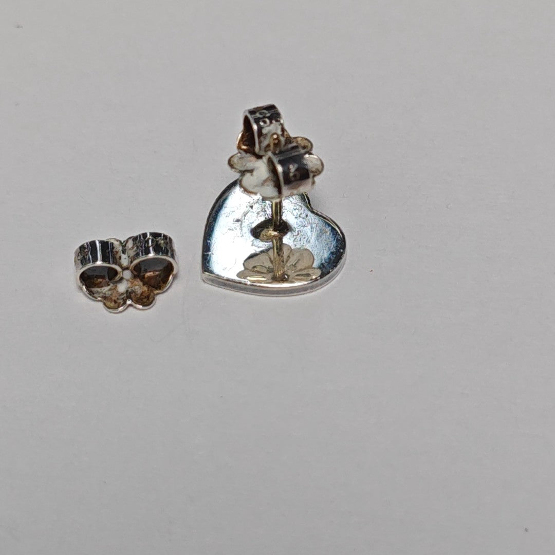 Return To Tiffany 925 Sterling Silver Stud Earrings