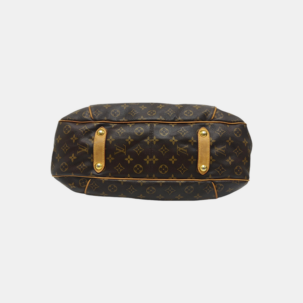 GALLIERA GM Monogram Coated Canvas Brown