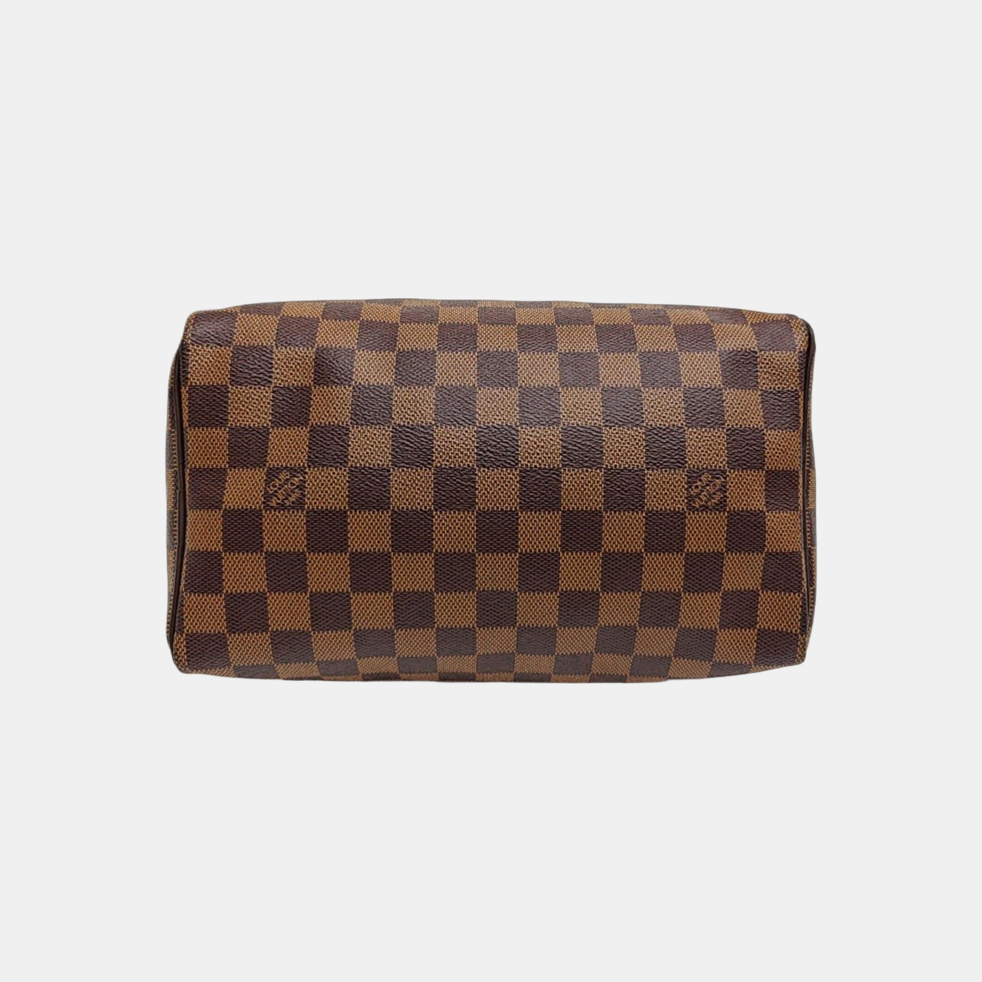 Speedy 25 Lona Damier Ebene Marrón