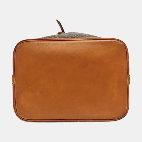NOÉ Monogram Coated Canvas Brown