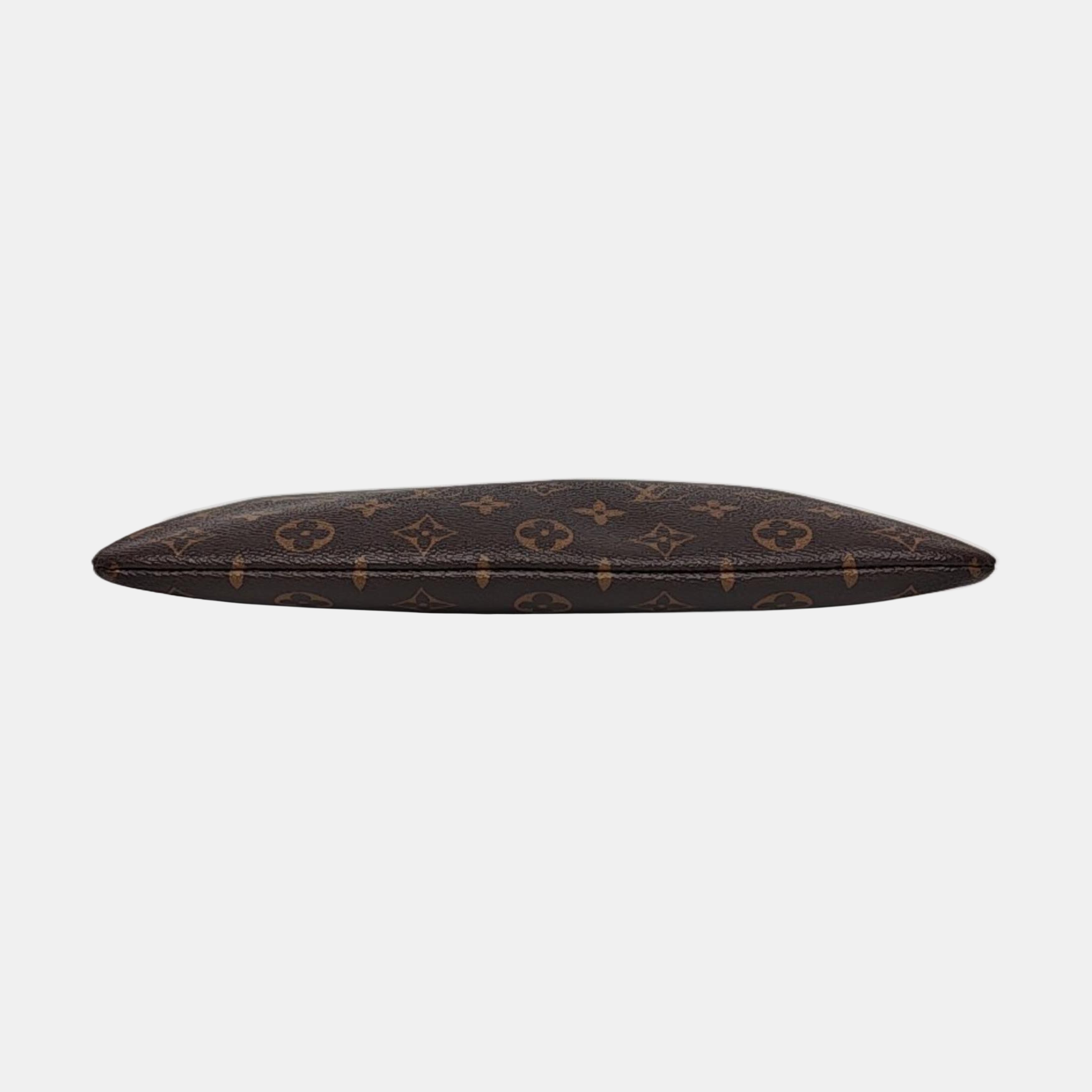 DAILY Monogram Coated Canvas Brown