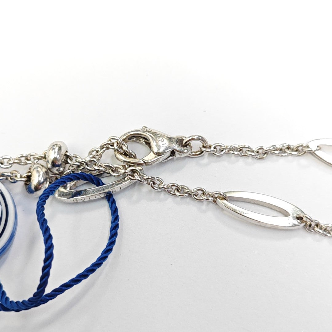 ALLEGRA 18k White Gold Silver Necklace
