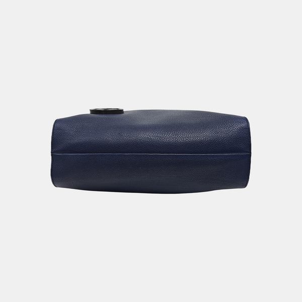 Calfskin Shoulder Bag Blue