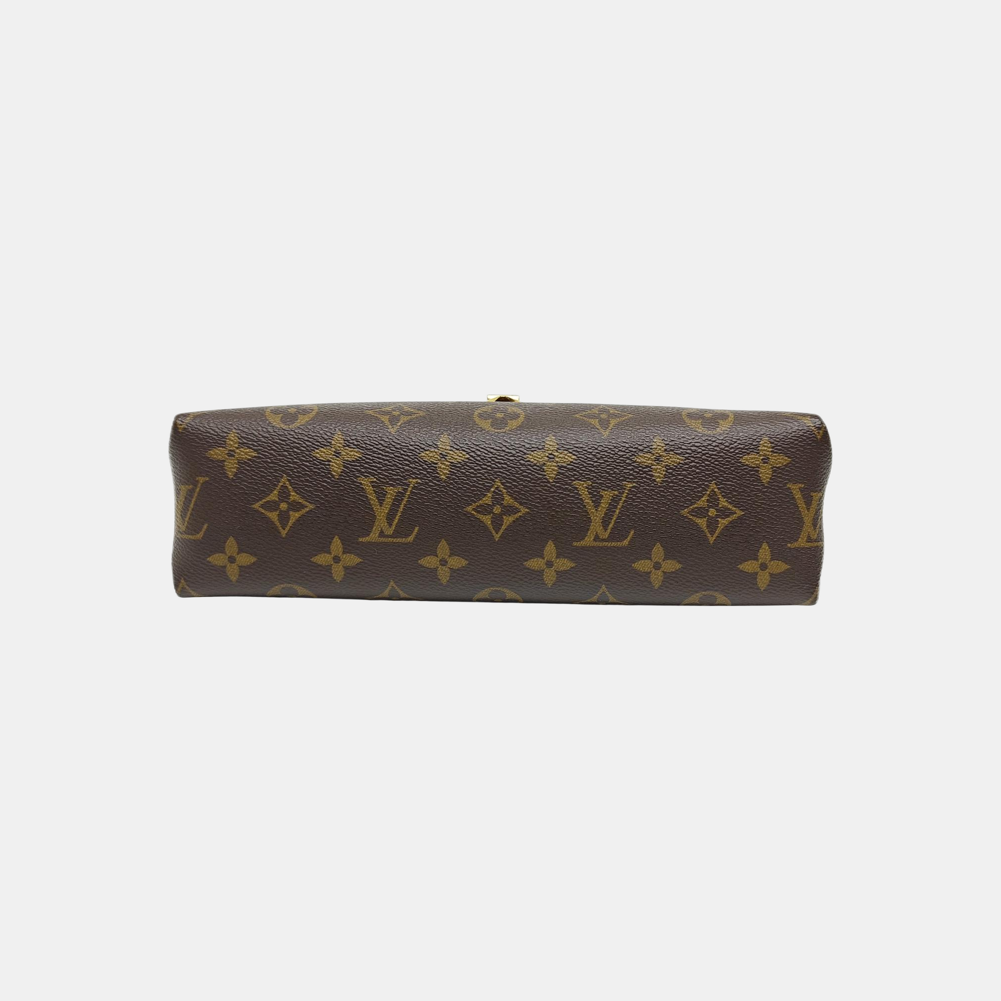 SAINT PLACIDE Monogram Coated Canvas Black