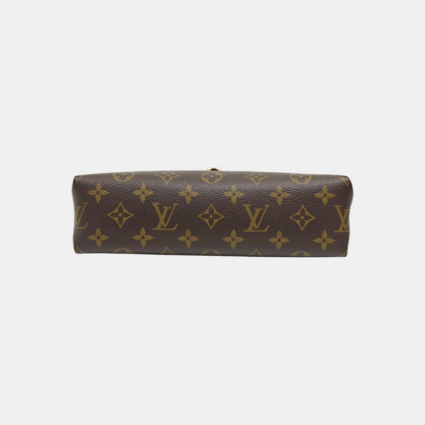 SAINT PLACIDE Monogram Coated Canvas Black