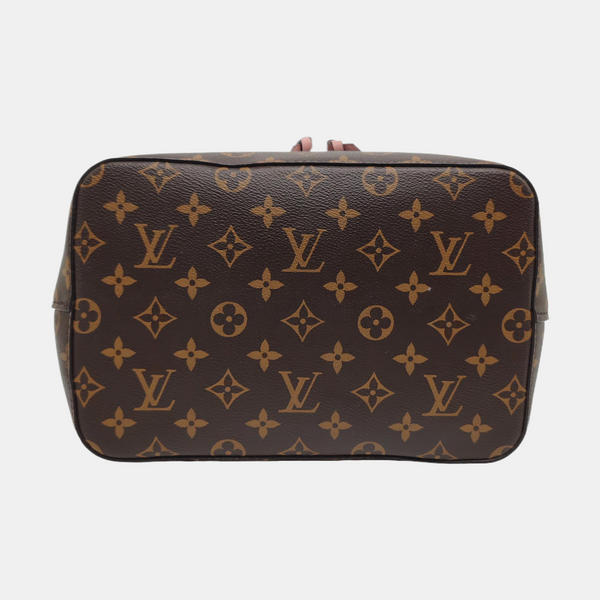 NÉONOÉ MM Monogram Coated Canvas Brown