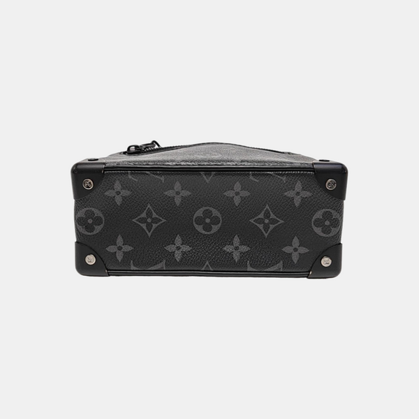 SOFT TRUNK Mini Monogram Coated Canvas Black