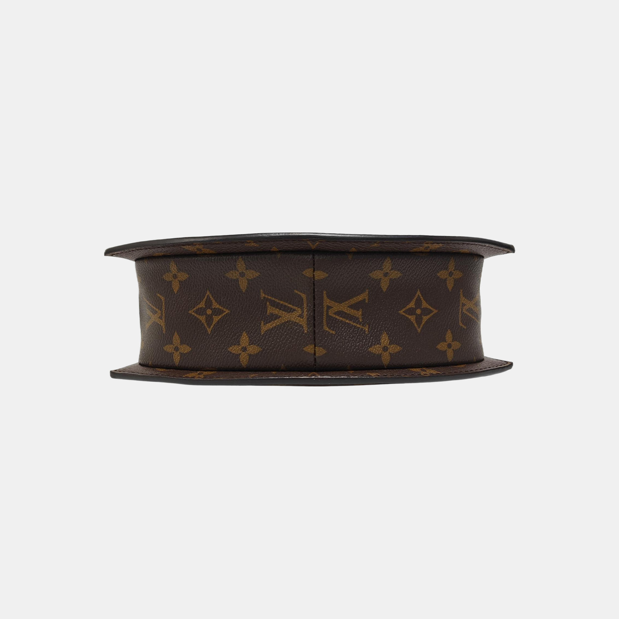 EDEN Monogram Coated Canvas Brown