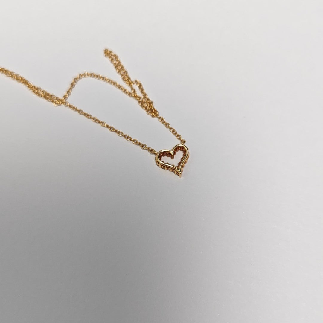 Tiffany Hearts 18k Rose Gold Necklace