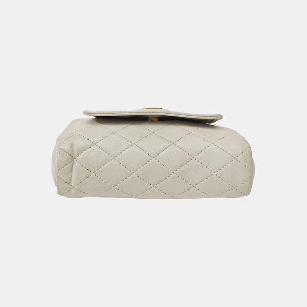 NOLITA Mini Quilted Lambskin Beige