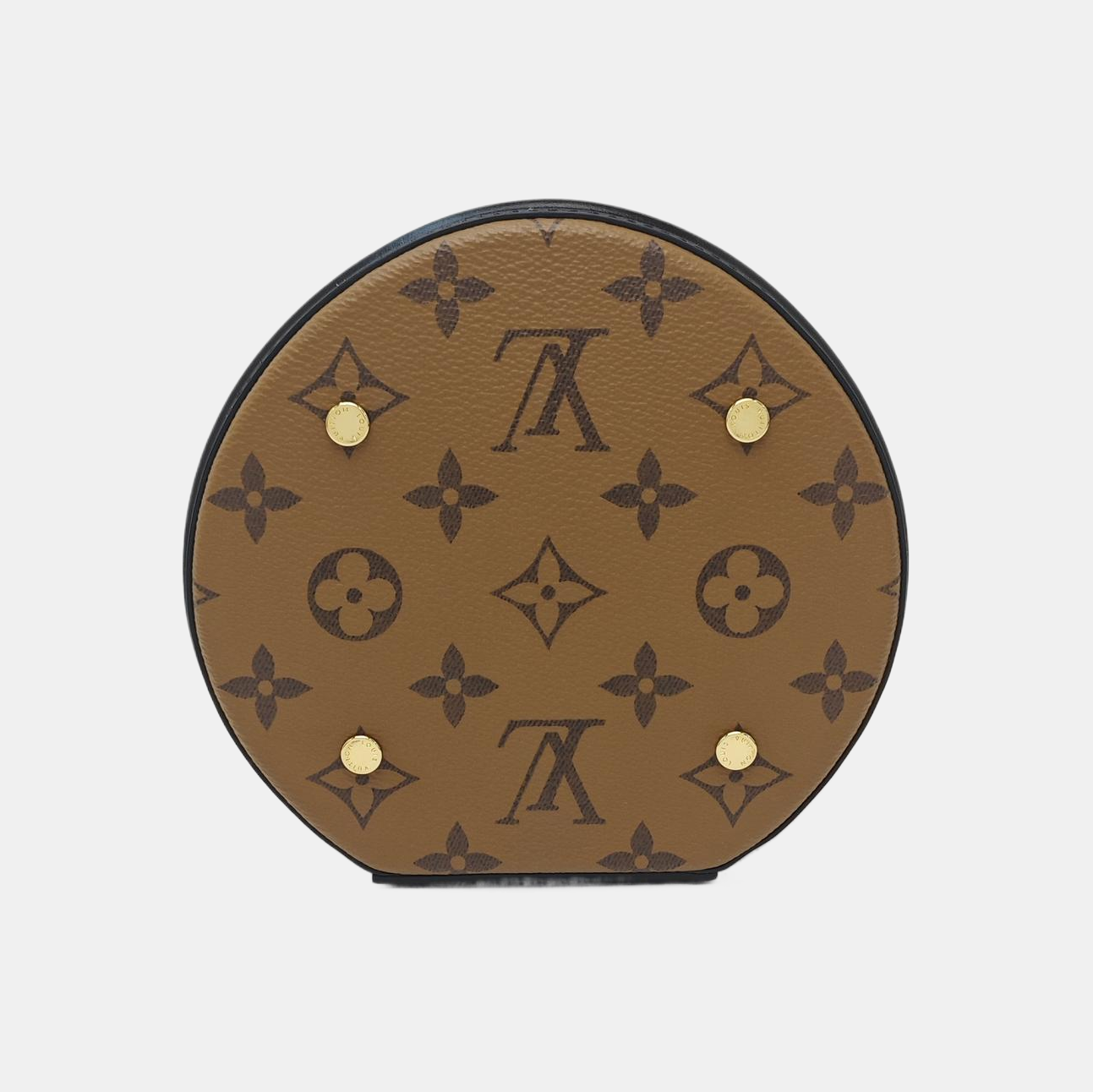 CANNES PM Monogram Coated Canvas Brown