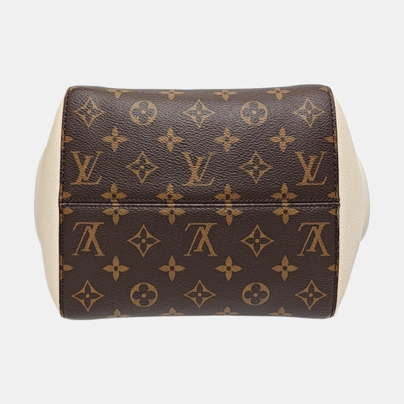 FOLD PM Monogram Coated Canvas Brown