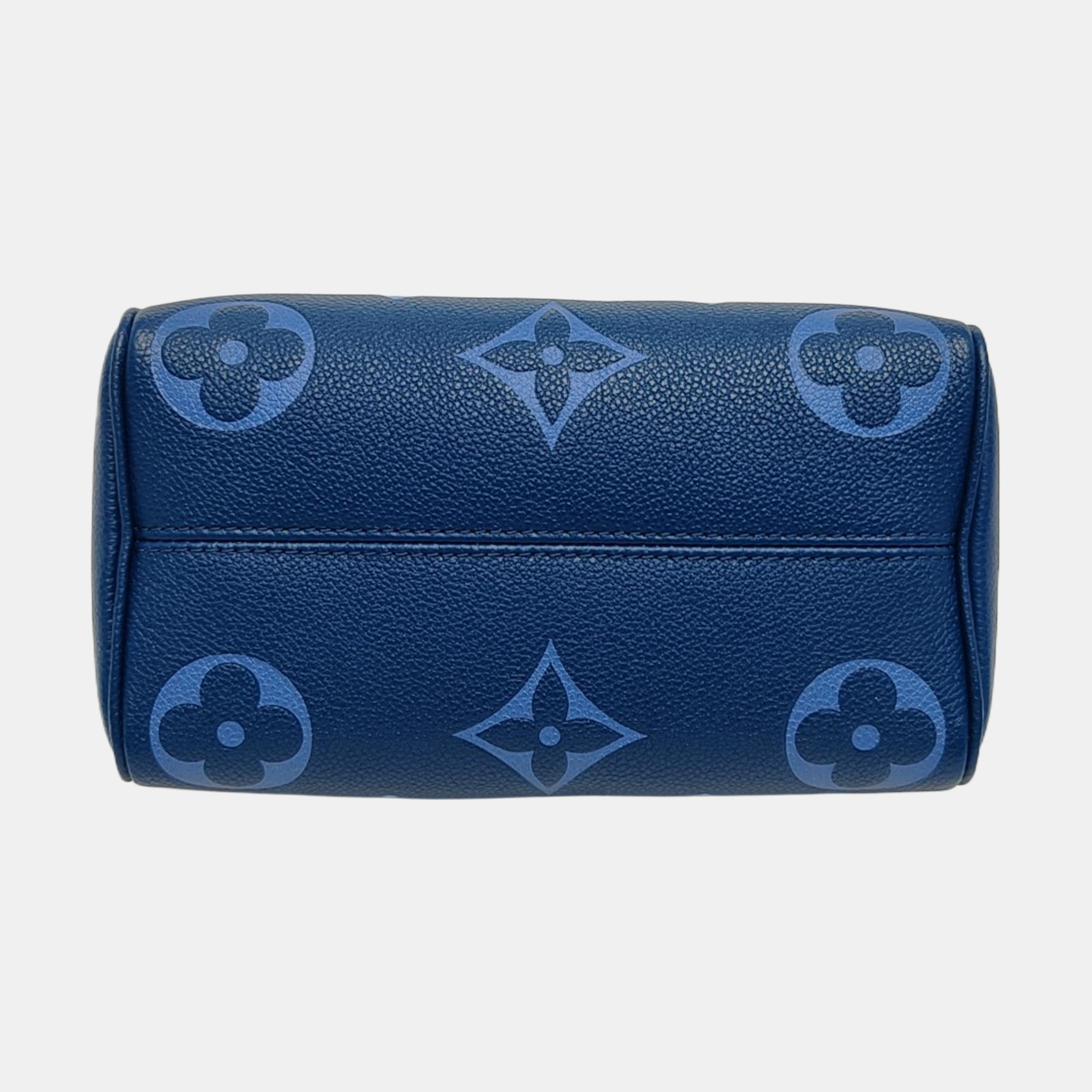 SPEEDY 20 Monogram Calfskin Blue