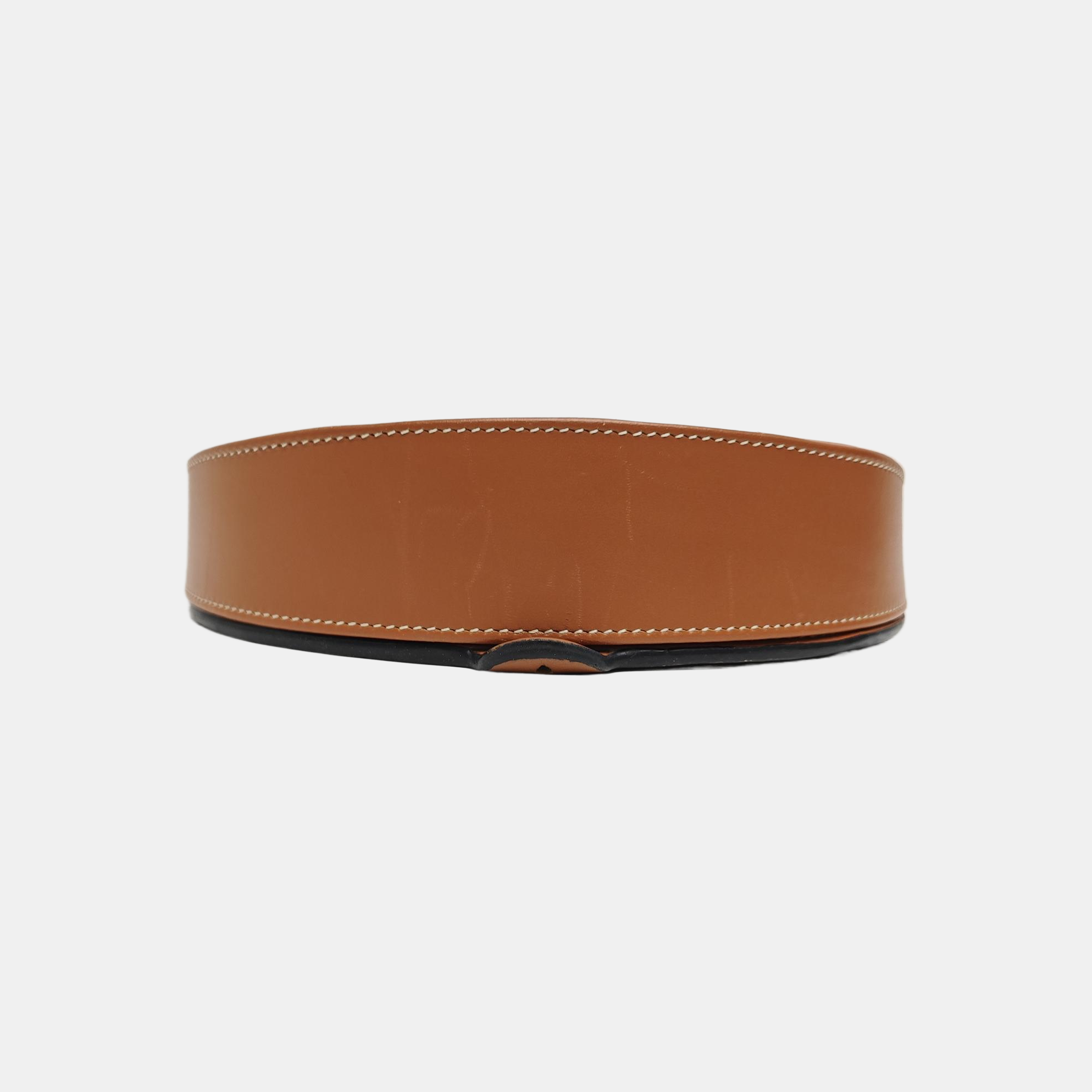 Heel Calfskin Brown