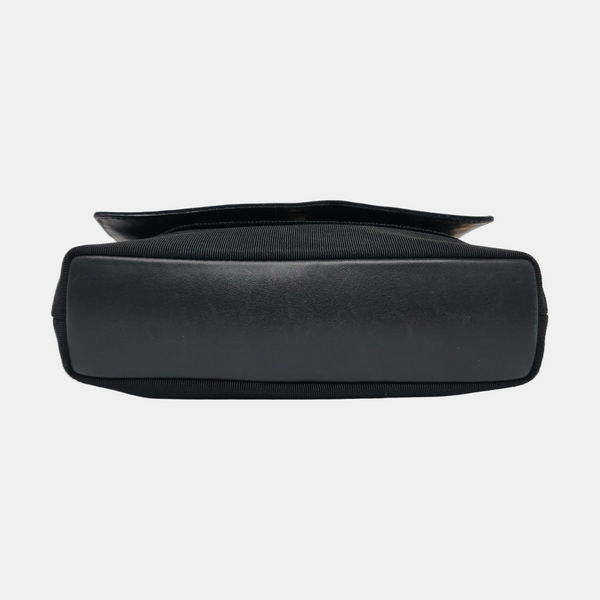 Fabric Shoulder Bag Black