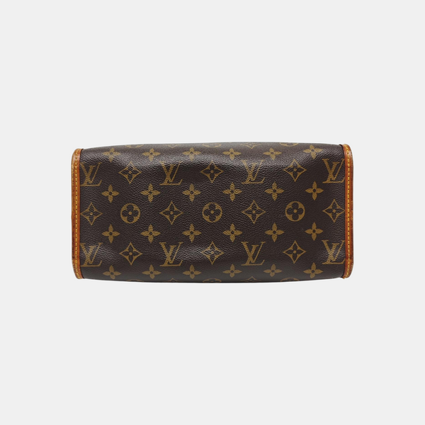 POPINCOURT Monogram Coated Canvas Brown