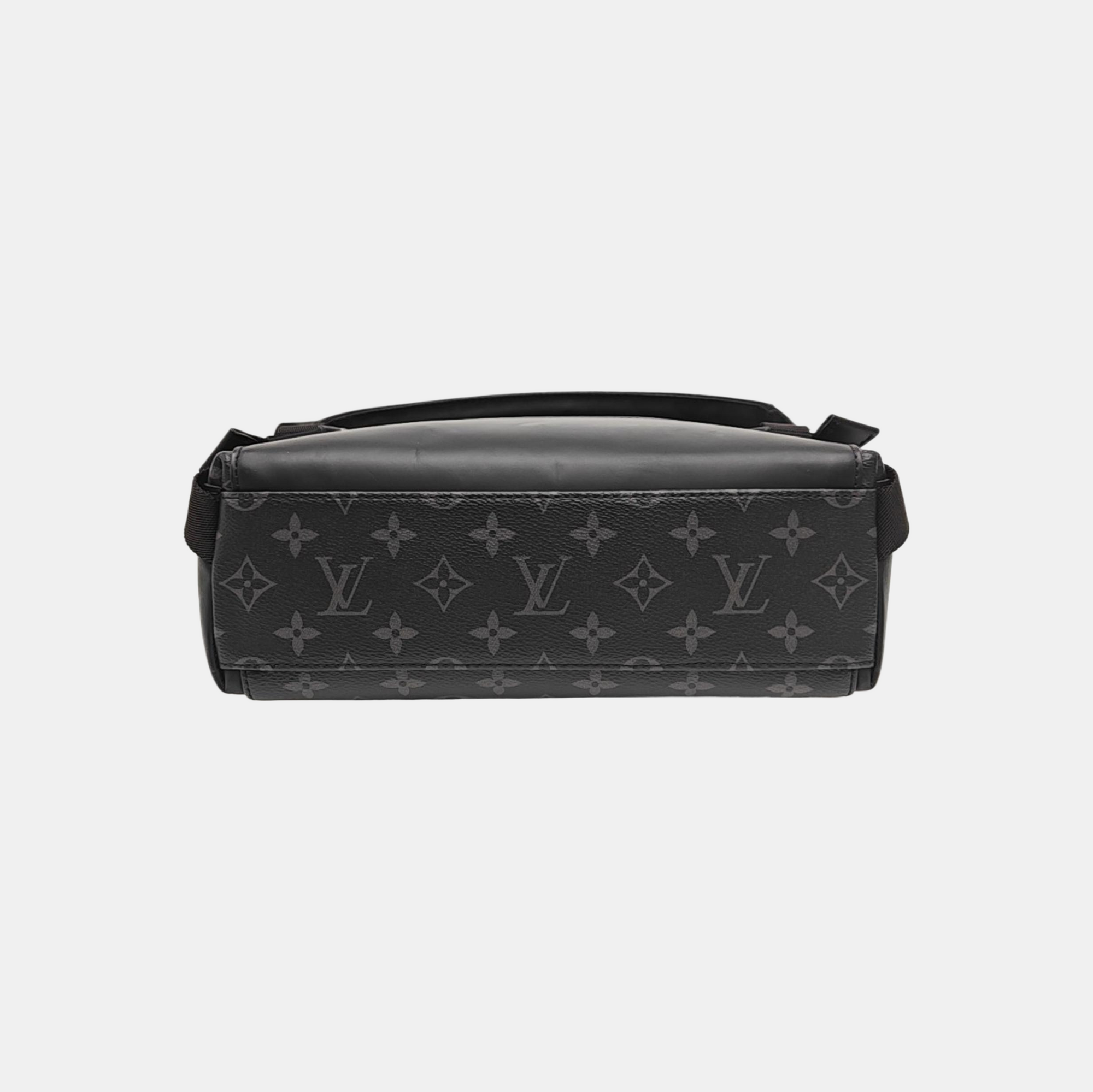 VOYAGER PM Monogram Coated Canvas Black