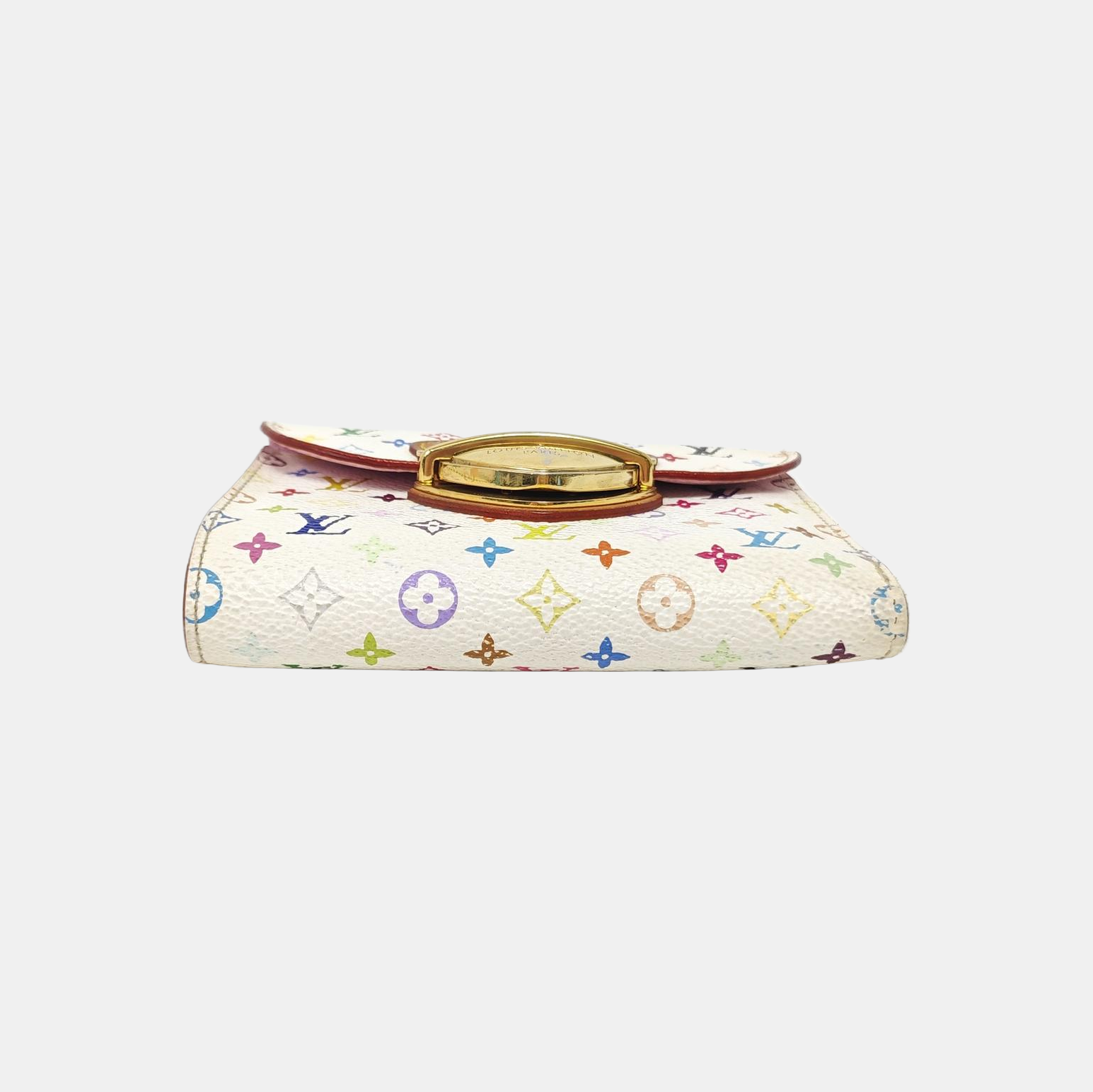 LV × TM KOALA Monogram Coated Canvas White Wallet