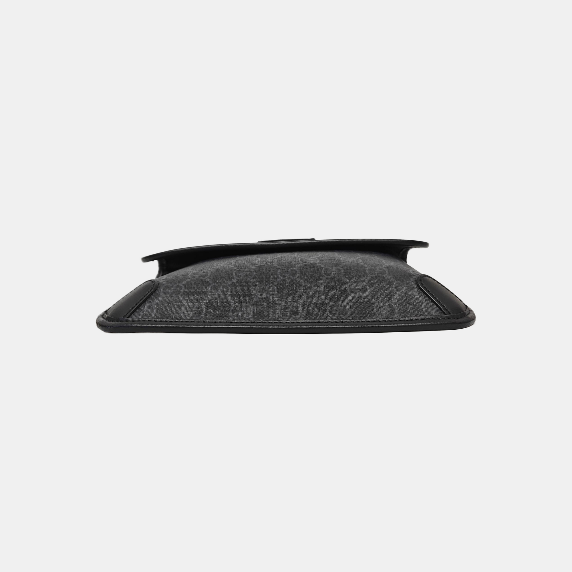 Neo Vintage Monogram Coated Canvas Black